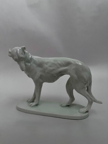 Porcelain dog borzoi - dog,
