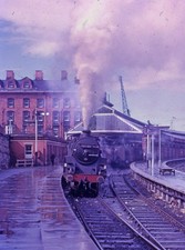 Original 35mm Railway Slide BR Standard 5 Steam Holyhead 73159 1965  + Copyright