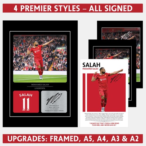 Mohamad salah signed - salah, photo