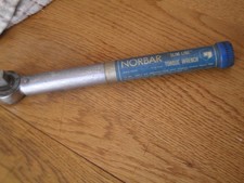 norbar torgue wrench slim line adjustable tool 1/2" drive garage workshop