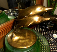 bronze DOLPHINS