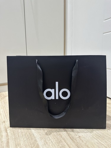 Genuine black alo paper bag - paper,
