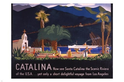 Vintage travel poster - travel,