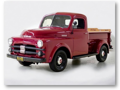 1953 dodge series pickup - b,