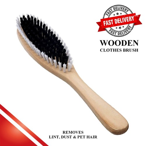 Wooden clothes brush - brush, –