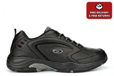 Hi-Tec Blast Lite Mens Trainers Lightweight Non Marking Sole Black 13/14/15/16