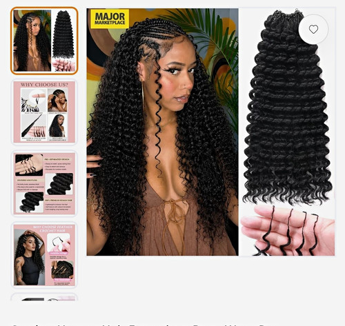 Crochet human hair - human, extensions