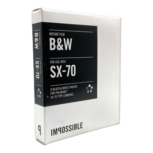 Impossible polaroid sx 70 - b&w, sx-70