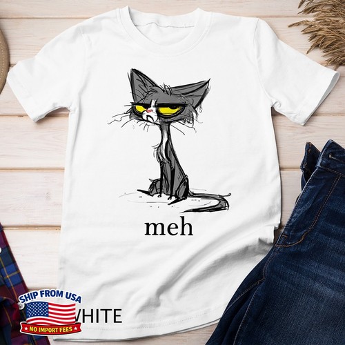 Funny meh cat - gift,