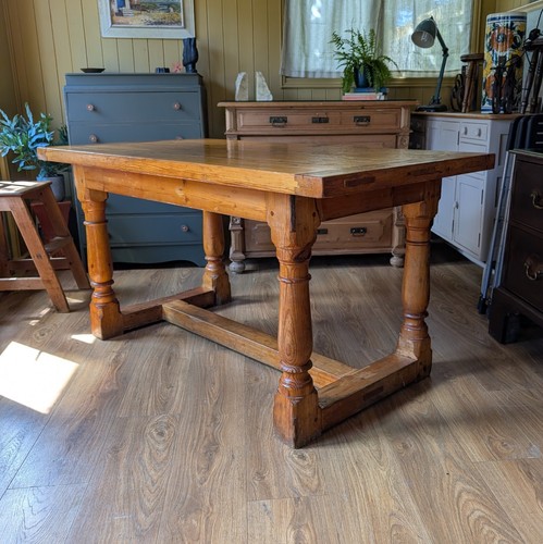Antique refectory table - antique,