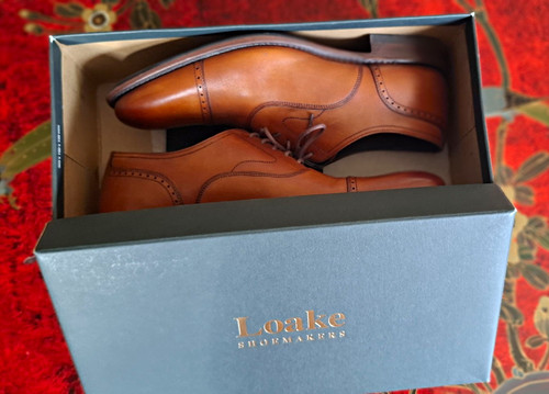 Loake hughes men brown - loake,