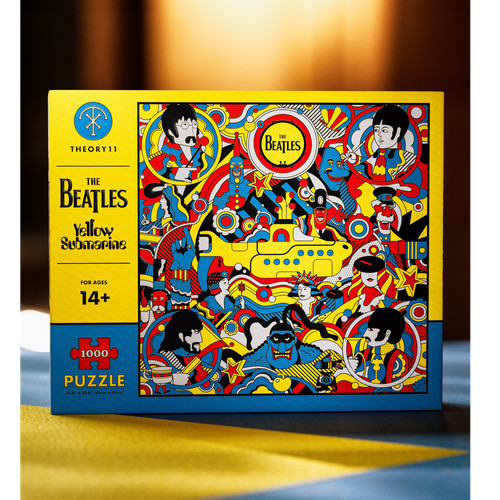 Yellow submarine jigsaw puzzle - yellow,