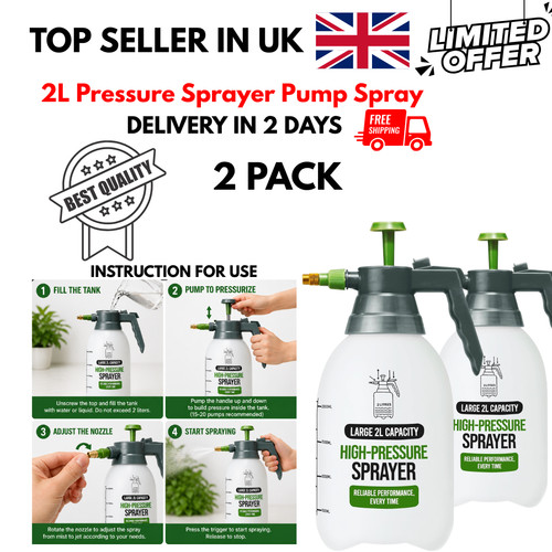 2pcs garden hand pump - 2l,