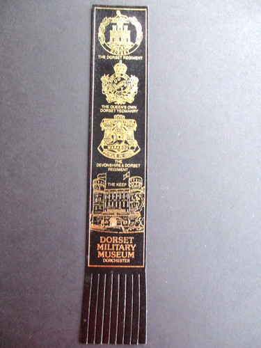 Leather bookmark dorset - bookmark,