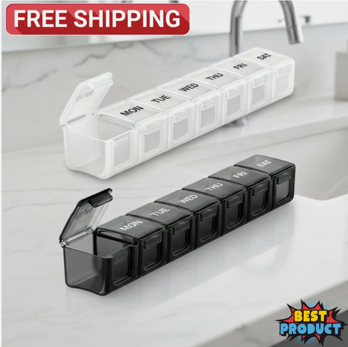 Large day pill case - large, 7-day