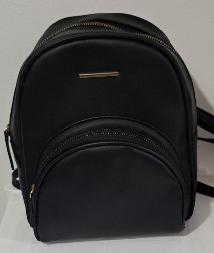 Ladies small black - black, back