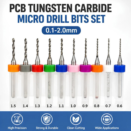 10pcs pcb drill - bits, set