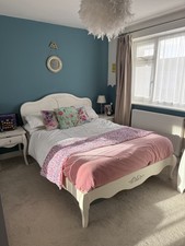 Schreiber French White Double Bed