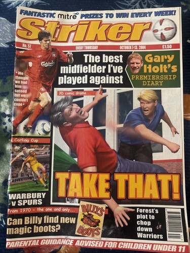 Comic striker football - striker,