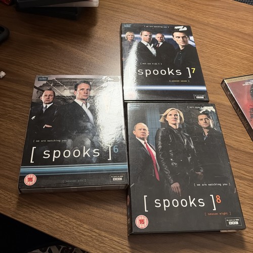 Spooks seasons 8 dvd - spooks,