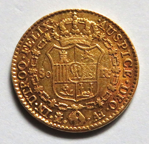 Spain 1809 ai gold 80 - m-ai,