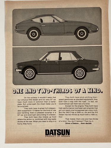 1971 datsun 240z sedan - 1971,
