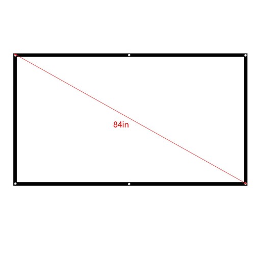 New portable 100 - 100'', hd