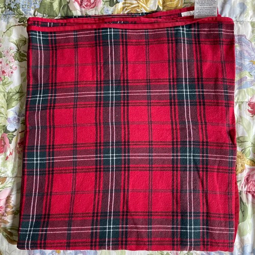 Williams sonoma red plaid - williams-sonoma,