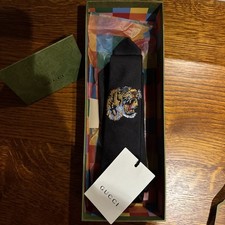 Rare Men’s Gucci Tiger Silk