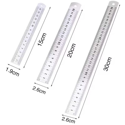 3pc set double side metal - set,