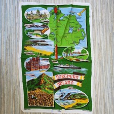 Irish linen tea towel Northern