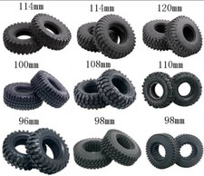 4pcs 1.9" Tyres Tire Rubber