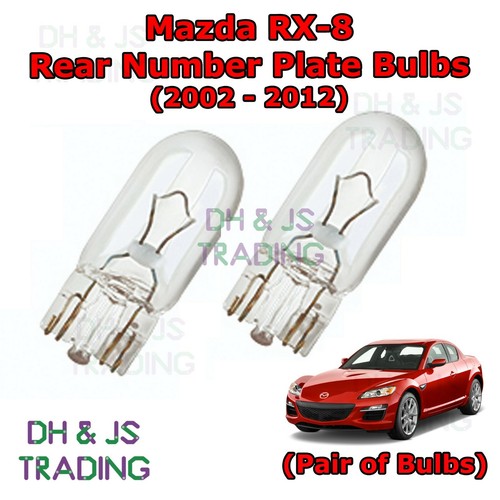 Fits mazda rx8 - rear, number