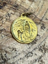 Antique our lady lourdes - antique,
