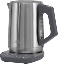 Ninja KT201UK Perfect Temperature Jug Kettle LED Display 1.7L Stainless Steel