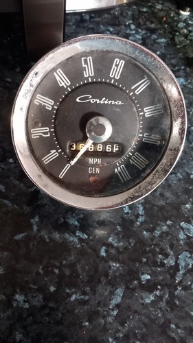 Mk1 ford cortina speedo 110 - mk1,