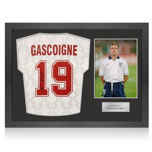 Paul gascoigne signed england - paul,