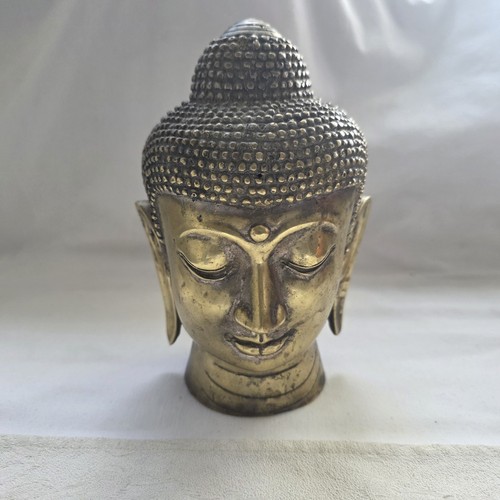 Antique brass bronze buddha - antique, brass/bronze