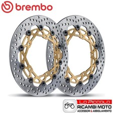 PAIR FRONT DISCS BREMBO RACING