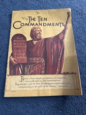 Vintage The Ten Commandments