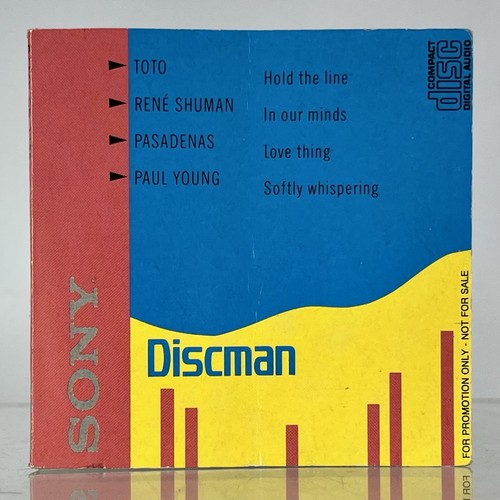 Rare sony discman sampler - sony,