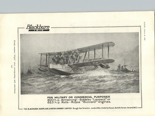 1932 paper airplane - ad,