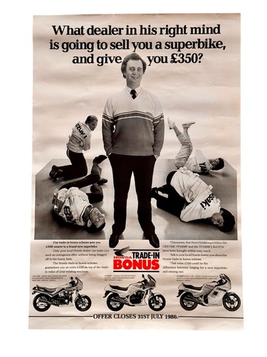 Vintage honda trade bonus - vintage,