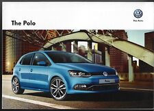 Volkswagen Polo 2014-15 UK Market Sales Brochure S SE Design SEL BlueGT GTi