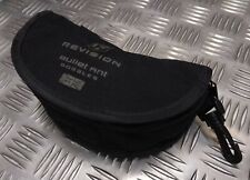 Genuine Army Issue Revision Bullet Ant Ballistic Protective Goggles Soft Case 