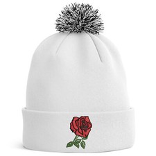Embroidered England Rose
