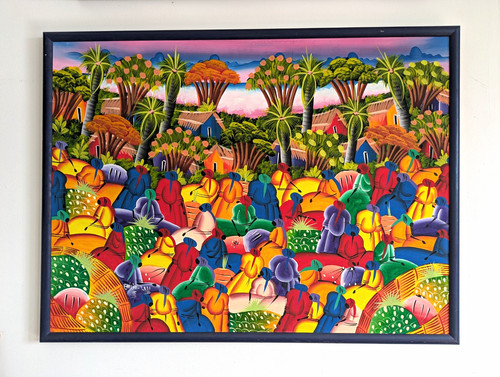 Original haitian folk art - original,