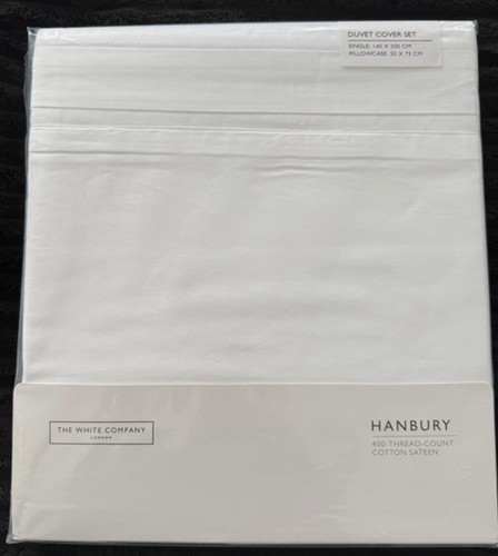 White company single duvet - company,