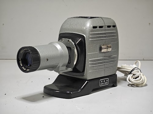 Vintage slide projector - vintage,