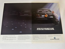 Original 1993 E36 BMW 325 TDS Magazine Advert Poster Garage Man Cave Retro